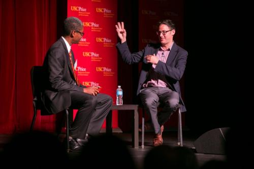 Raphael Bostic and Nate Silver in conversation.